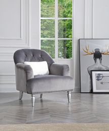 Glory Furniture Jewel G755-C Chair , GRAY