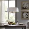 [Only support Drop Shipping Buyer] Presidio 5-Light White Drum Shade Chandelier