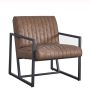 Modern design high quality PU(BROWN)+ steel armchair; for Kitchen; Dining; Bedroom; Living Room