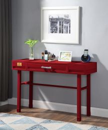 Cargo Vanity Desk; Red 35953