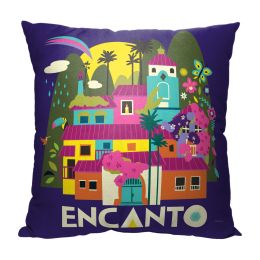 Disney's Encanto; Casa Madrigal Pillow; 18" x 18"