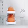 Egg Dispenser, Space-Saving Rolling Eggs Dispenser and Organizer for Refrigerator Storage