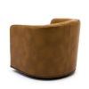 Trenton Swivel Arm Chair - Camel