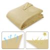 13'x10' Rectangle Sun Shade Sail/beige