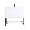 Manhattan Comfort Scarsdale 36" Bathroom Vanity Sink in White