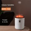 1pc Flame Aromatherapy Humidifier; Intelligent Timing Spray; 15oz Large Capacity; Volcanic Spray Atomizer