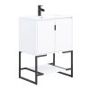 Manhattan Comfort Scarsdale 24" Bathroom Vanity Sink in White