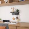 Key hook holder; mail manager and kitchen storage for wall decoration with 5 key hooks