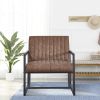 Modern design high quality PU(BROWN)+ steel armchair; for Kitchen; Dining; Bedroom; Living Room