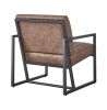 Modern design high quality PU(BROWN)+ steel armchair; for Kitchen; Dining; Bedroom; Living Room