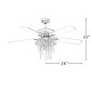 52" Kurram 5-Blade LED Ceiling Fan with Remote Control