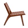 COOLMORE Solid Wood Frame Chair With White Wool Carpet. Modern Accent Chair Lounge Chair for Living Room