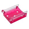 Refrigerator Pull out Bins - Hanging Retractable Fridge Shelf - Fridge Drawer - Storage Organizer Box