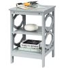 Simple And Fashion 3-tier Sofa Side End Accent Table Nightstand