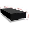 Coffee Table High Gloss Black