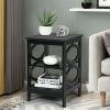 Simple And Fashion 3-tier Sofa Side End Accent Table Nightstand