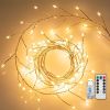 1pc; Fairy Lights Led Firecracker Lights 8 Twinkling Modes USB Remote With Timer Waterproof Cluster Starry String Lights