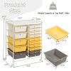 15-Drawer Utility Rolling Organizer Cart Multi-Use Storage