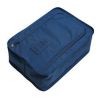 1pc Portable Waterproof Travel Shoes Storage Bag; Zip Storage Bag; Pouch Organizer