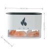 1pc Salt Stone Flame Aromatherapy Machine