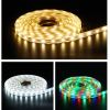 5 Meters LED Strip Solar Light Waterproof With Multi Mode Remote Control For Outdoor Courtyard Garden Patio Layout; Christmas Lights