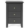 Beautiful Design Modern Style Bedside Cabinet With 3 Drawers